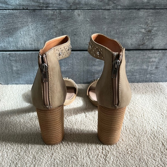 Studded Block Heel Sandals - Picture 4 of 4